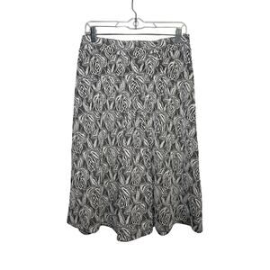Everleigh abstract skirt‎ womens medium preppy career office business cottage
